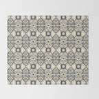 Mosaic marbled art deco II Throw Blanket Gallery Image 2