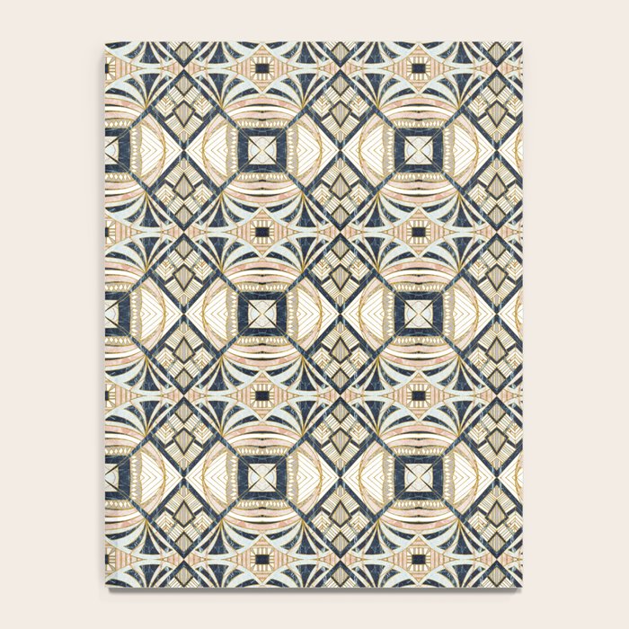 Mosaic marbled art deco II Notebook Gallery Image 4