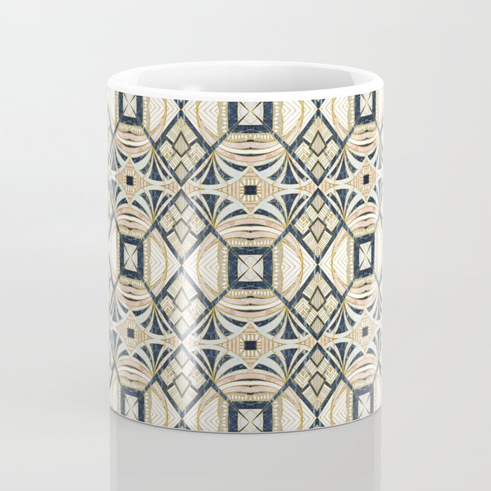 Mosaic marbled art deco II Coffee Mug Gallery Image 4