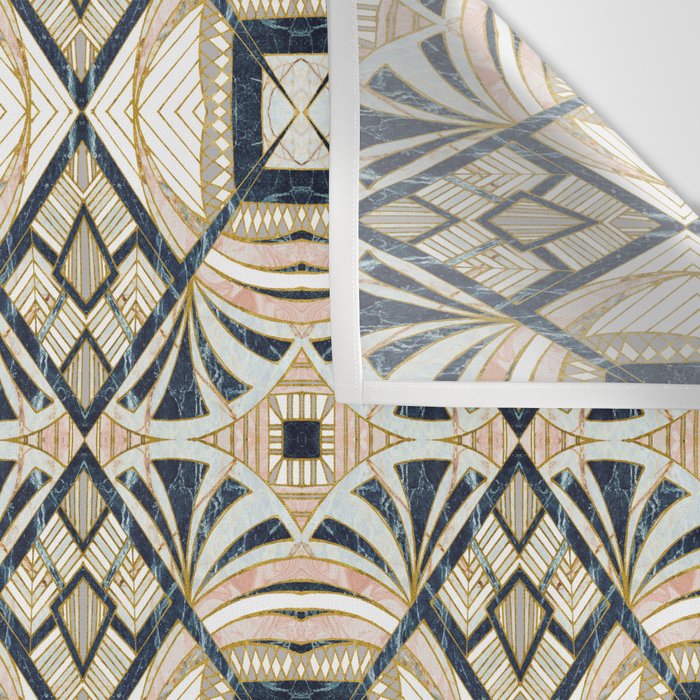 Mosaic marbled art deco II Wall Tapestry Gallery Image 3