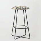 Mosaic marbled art deco II Stool Gallery Image 1