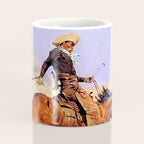 The Cowboy Western Art by Frederic Remington Coffee Mug Gallery Image 4