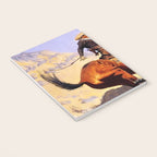 The Cowboy Western Art by Frederic Remington Notebook Gallery Image 3