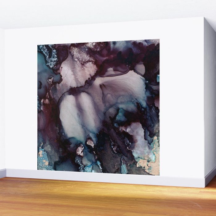 Vivid Abstract Wall Mural Gallery Image 2