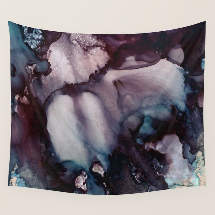 Vivid Abstract Wall Tapestry Gallery Image 1
