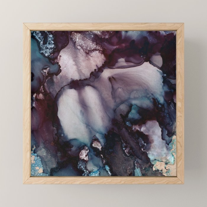 Vivid Abstract Mini Art Print Gallery Image 1