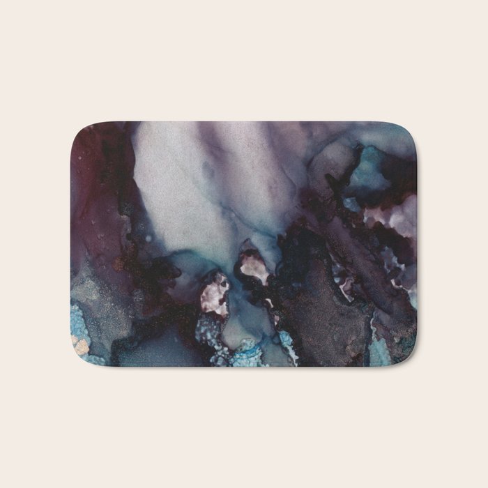 Vivid Abstract Bath Mat Gallery Image 1