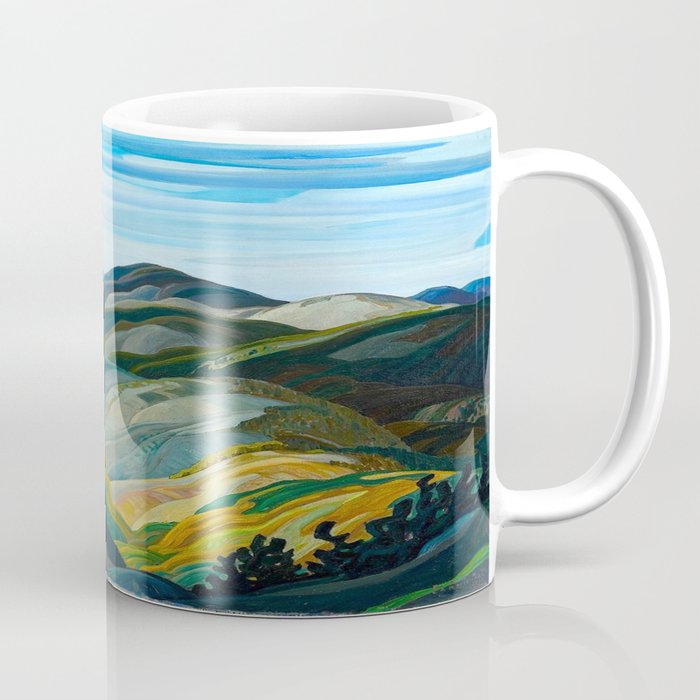 Canadian Landscape Franklin Carmichael Art Nouveau Post-Impressionism Coffee Mug Gallery Image 1