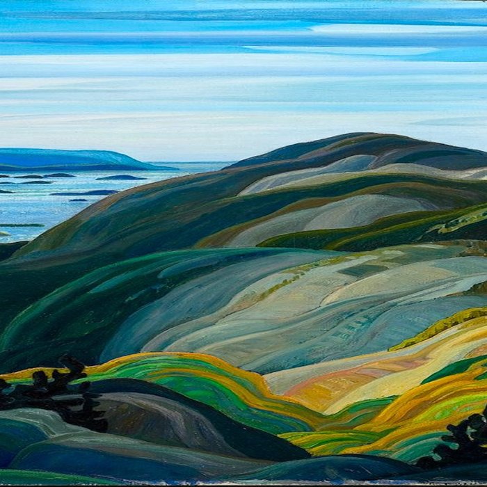 Canadian Landscape Franklin Carmichael Art Nouveau Post-Impressionism Coffee Mug Gallery Image 2