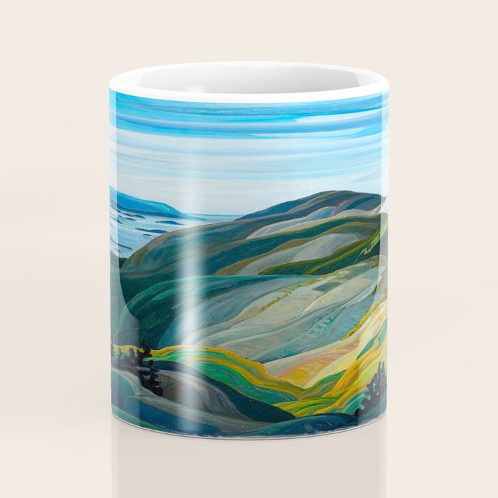 Canadian Landscape Franklin Carmichael Art Nouveau Post-Impressionism Coffee Mug Gallery Image 4