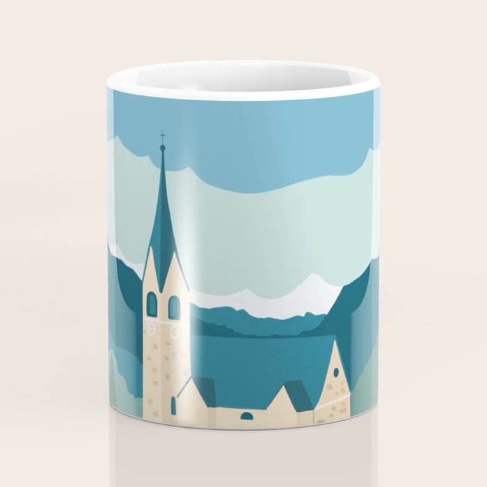 Italy, a church in the Alps Coffee Mug Gallery Image 4