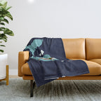 Brush Your Teeth Throw Blanket Gallery Image 1