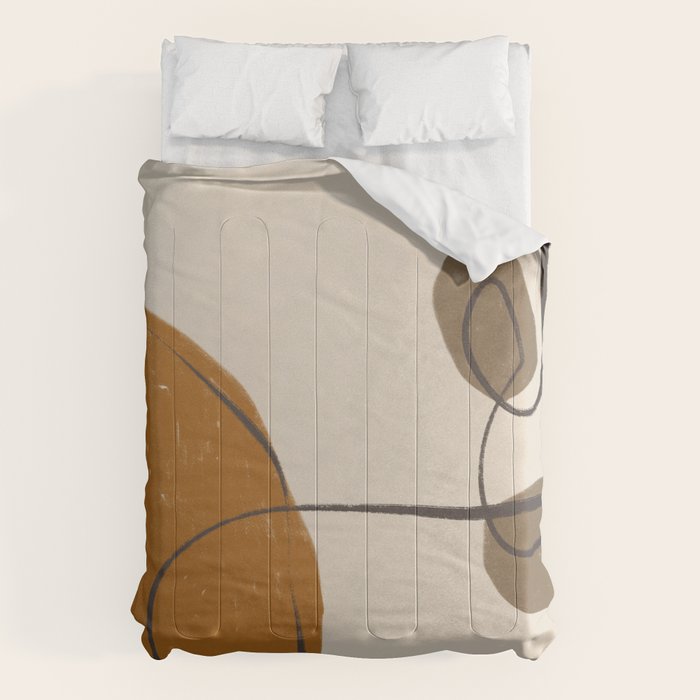Modern Abstract Shapes #11 Comforter Gallery Image 6