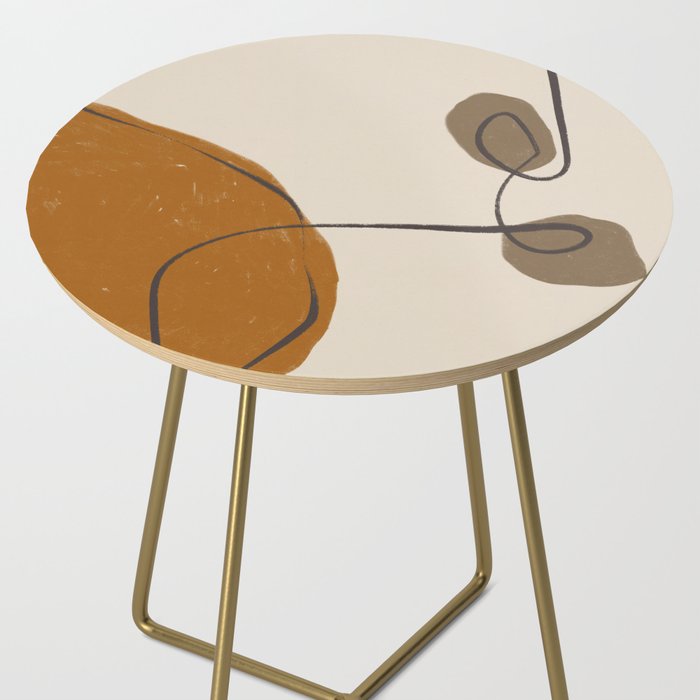 Modern Abstract Shapes #11 Side Table Gallery Image 2
