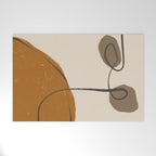 Modern Abstract Shapes #11 Welcome Mat Gallery Image 1