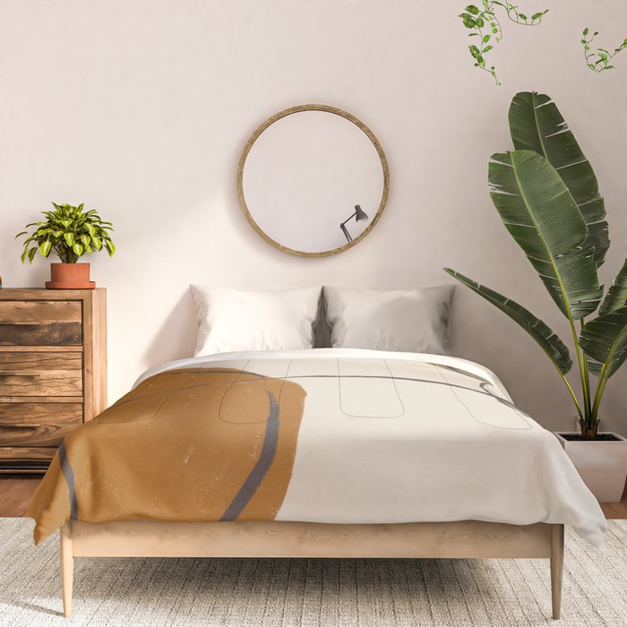 Modern Abstract Shapes #11 Comforter Gallery Image 3