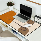 Modern Abstract Shapes #11 Desk Mat Gallery Image 2