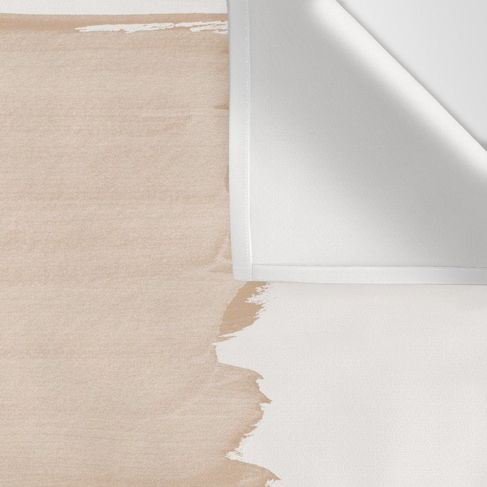 Warm Beige Abstract Minimalism #1 #minimal #ink #decor #art #society6 Wall Tapestry Gallery Image 3