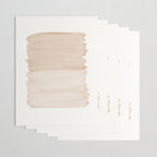 Warm Beige Abstract Minimalism #1 #minimal #ink #decor #art #society6 Wrapping Paper Gallery Image 3