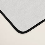 Warm Beige Abstract Minimalism #1 #minimal #ink #decor #art #society6 Desk Mat Gallery Image 4