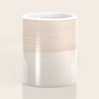 Warm Beige Abstract Minimalism #1 #minimal #ink #decor #art #society6 Coffee Mug Gallery Image 4