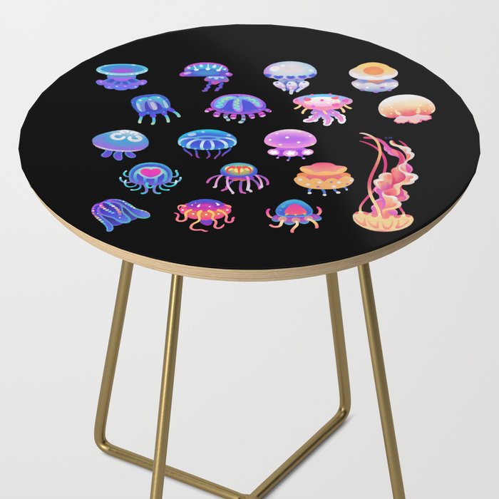 Jellyfish Day - dark Side Table Gallery Image 2