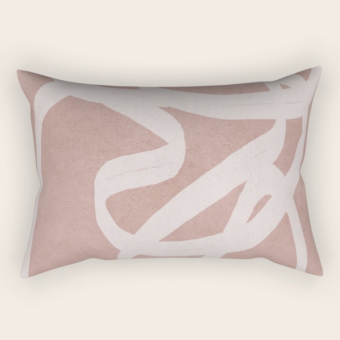 Abstract Flow I Rectangular Pillow Gallery Image 1