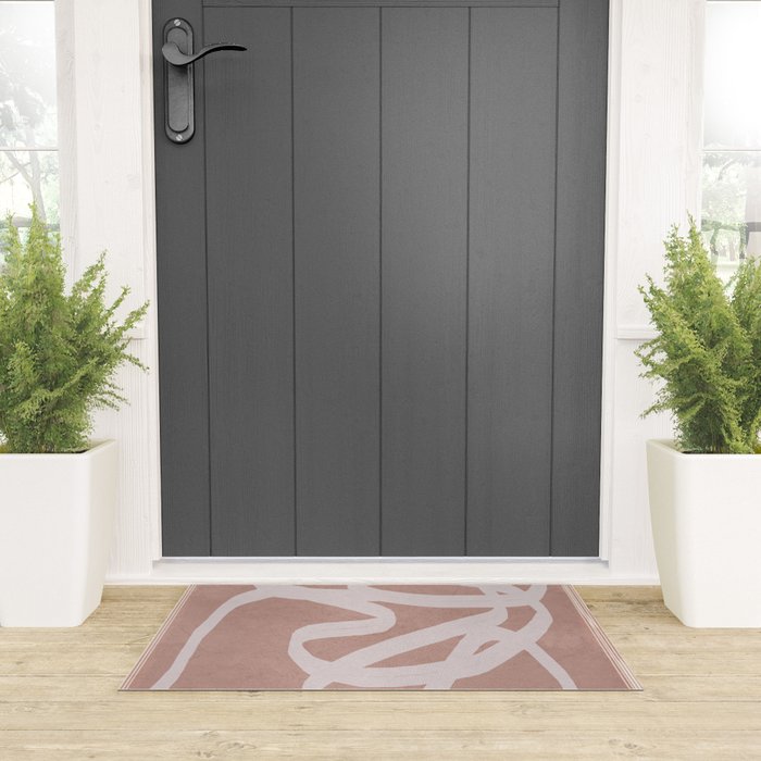 Abstract Flow I Welcome Mat Gallery Image 3