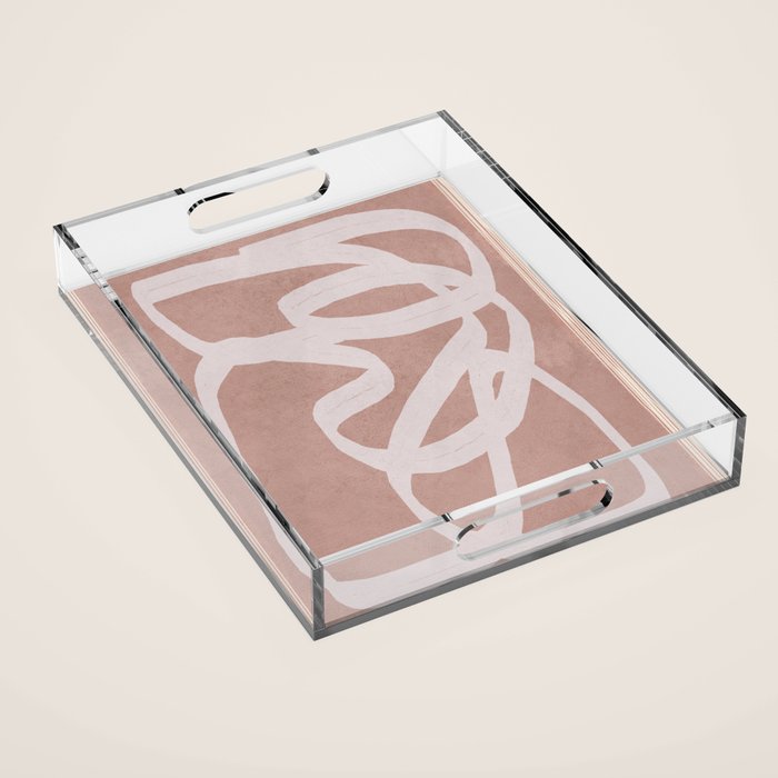 Abstract Flow I Acrylic Tray Gallery Image 1