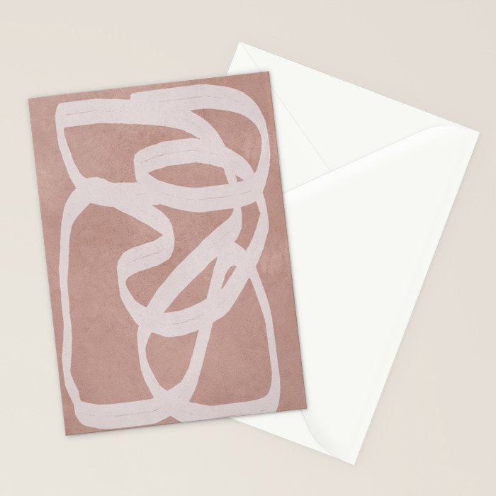 Abstract Flow I Stationery Card Gallery Image 2