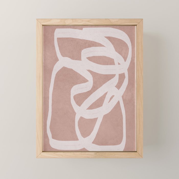 Abstract Flow I Mini Art Print Gallery Image 1