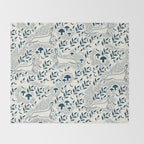 Moonshine Bunny Throw Blanket Gallery Image 2
