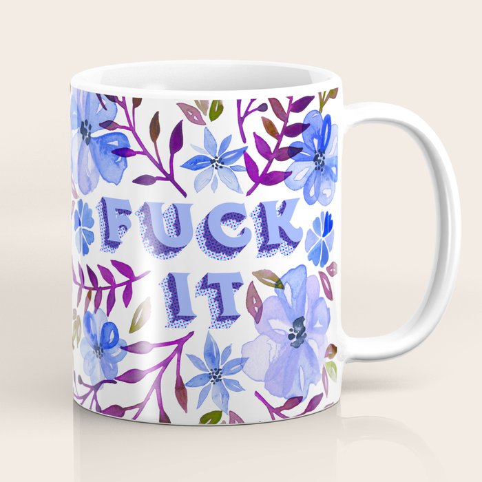 F*ck It - Blueberry Palette Coffee Mug Gallery Image 1