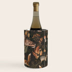 Fall Forest Impression With Wild Animals Moody Brown Wine Chiller Gallery Image 1