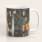 Fall Forest Impression With Wild Animals Moody Brown Coffee Mug Gallery Image 1