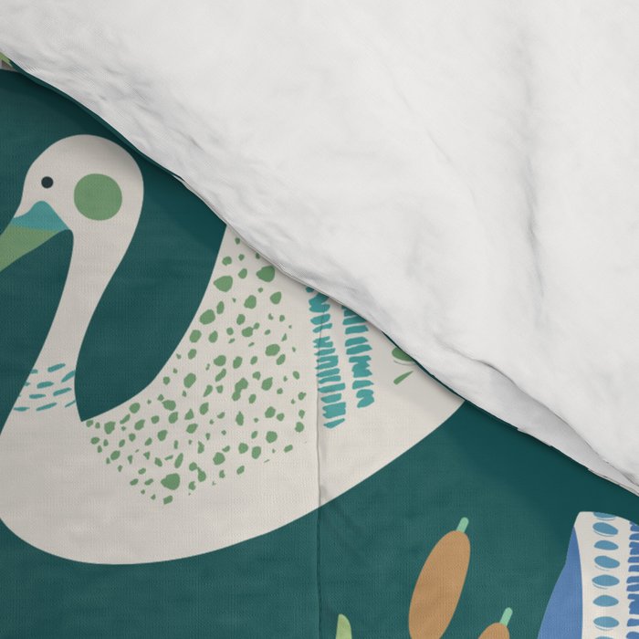 Swans Pond Comforter Gallery Image 4