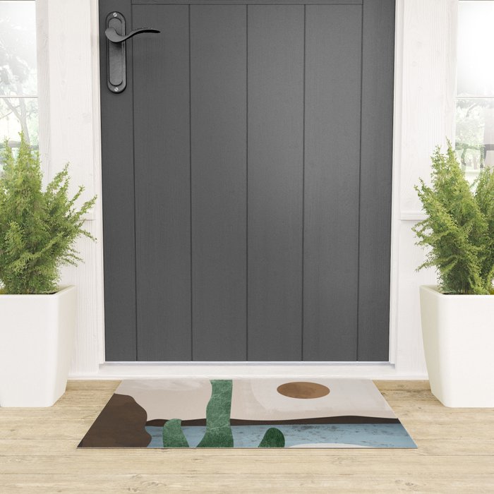 Cactus Welcome Mat Gallery Image 3