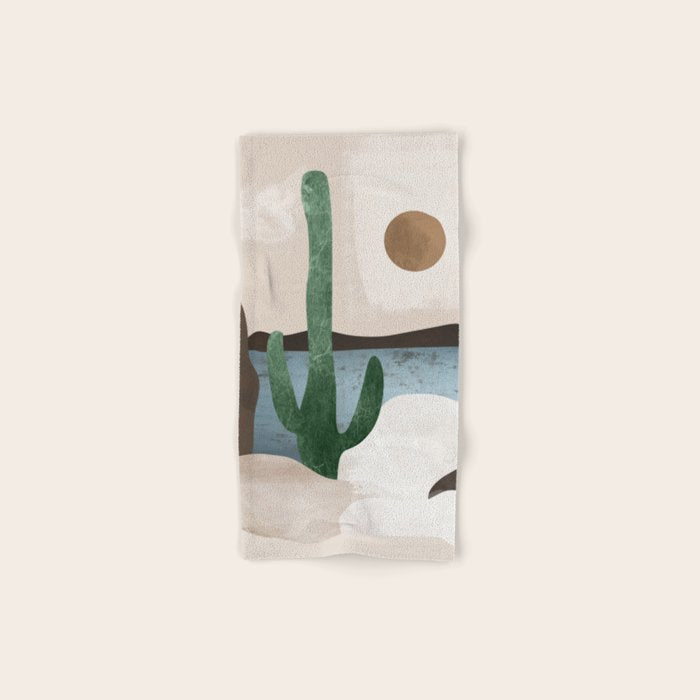 Cactus Bath Towel Gallery Image 1