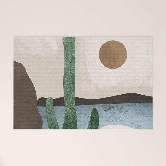 Cactus Welcome Mat Gallery Image 1