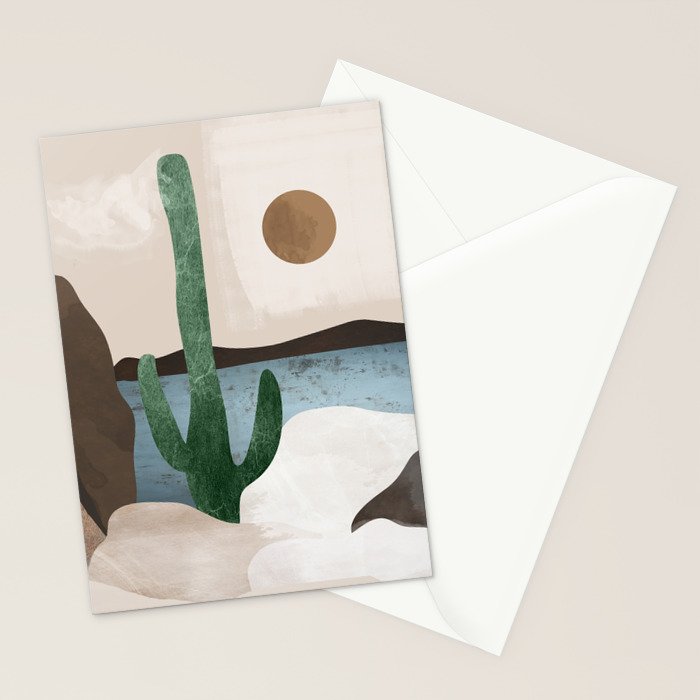 Cactus Stationery Card Gallery Image 2