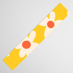Happy Golden Daisies | Yellow Daisies | Summer Flowers Table Runner Gallery Image 3