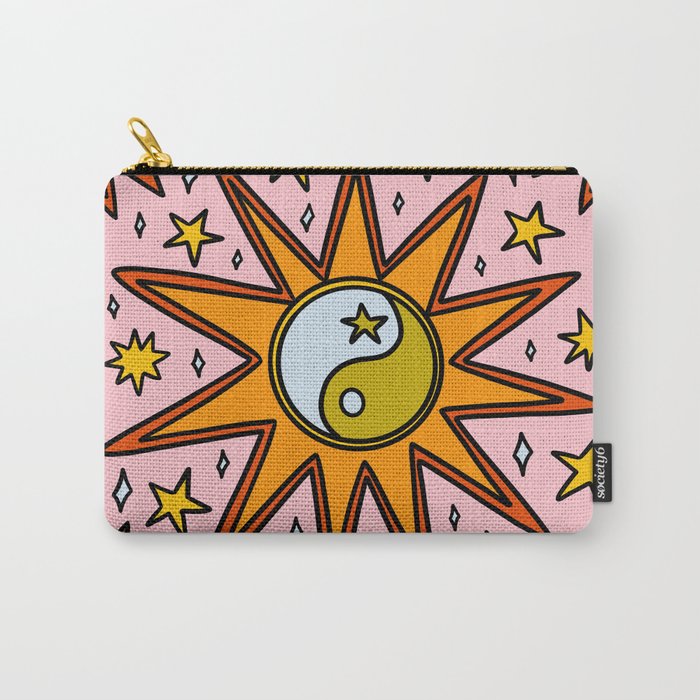 Yin Yang Sun Carry All Pouch Gallery Image 1