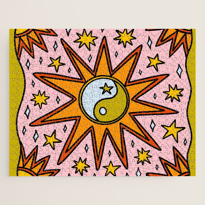 Yin Yang Sun Jigsaw Puzzle Gallery Image 1