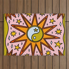 Yin Yang Sun Outdoor Rug Gallery Image 1