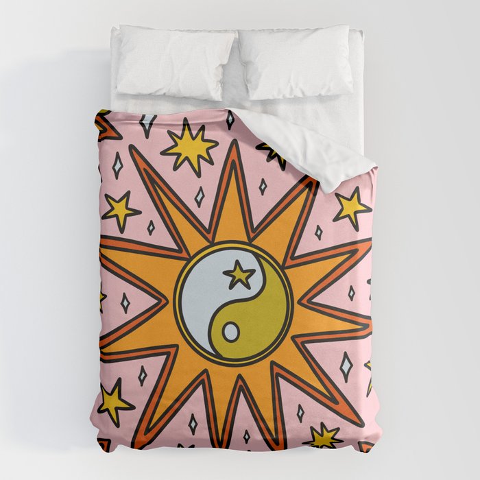 Yin Yang Sun Duvet Cover Gallery Image 6