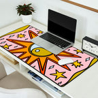Yin Yang Sun Desk Mat Gallery Image 2