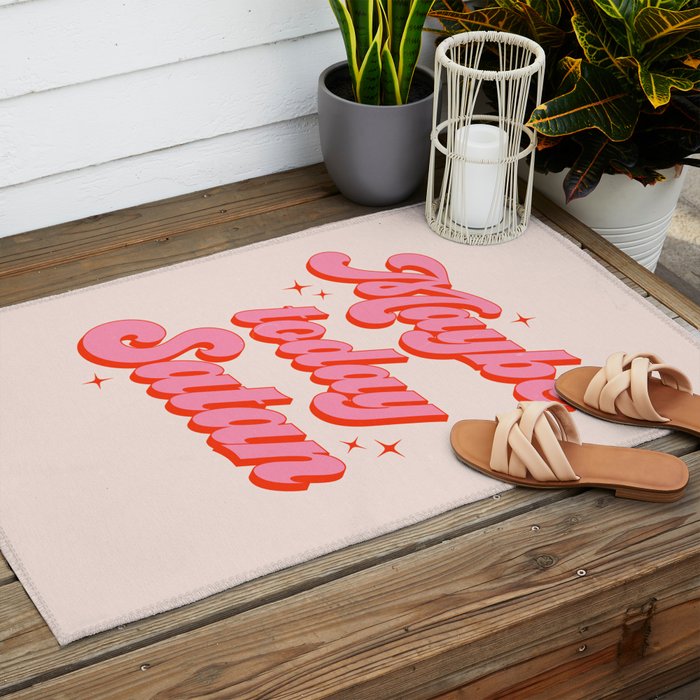 Maybe today Satan? Outdoor Rug Gallery Image 2
