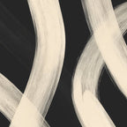 Black and White Abstract Line Art 1 Coffee Mug Gallery Image 2