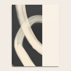 Black and White Abstract Line Art 1 Notebook Gallery Image 4