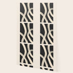 Black and White Abstract Line Art 1 Wallpaper Gallery Image 2